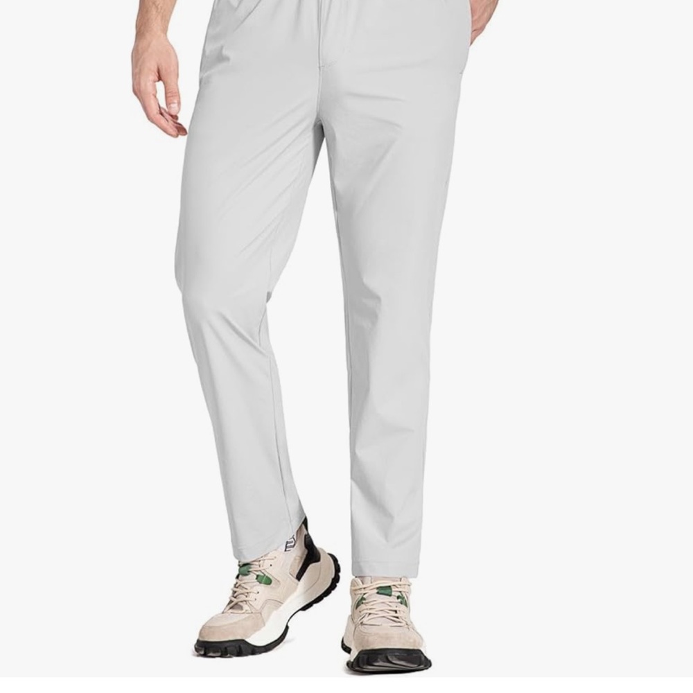 BALEAF Men’s Running Pants NWT XL light Grey